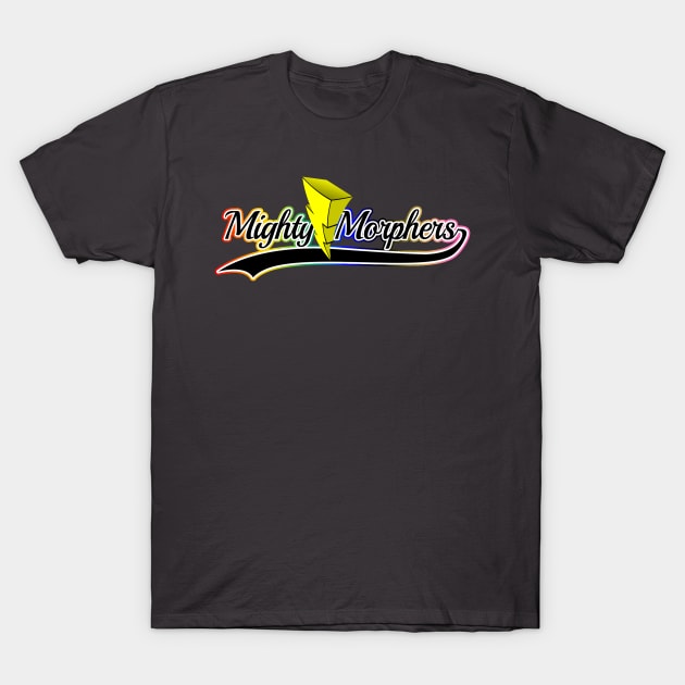 Mighty Morphin Team T-Shirt by SimpleIsCuteToo